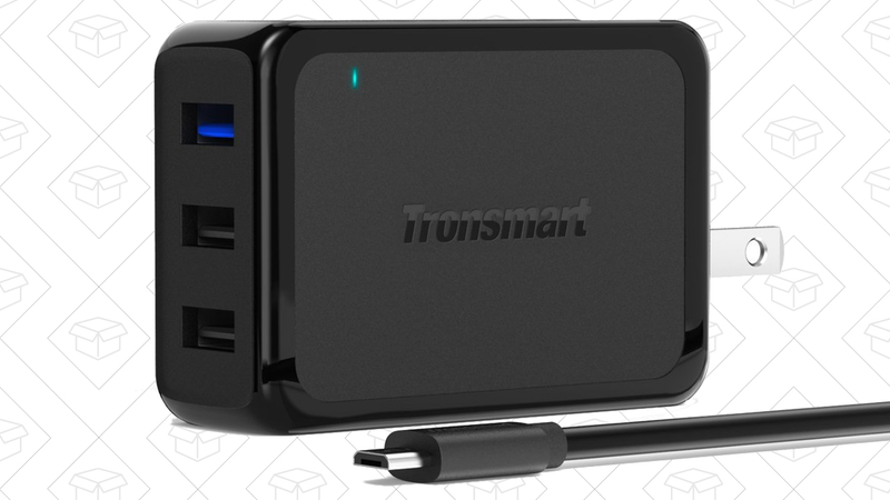 Tronsmart Quick Charge 2.0, $9 with code 3USBWALL